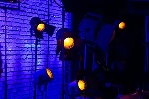 Meeting Background Theatre lighting