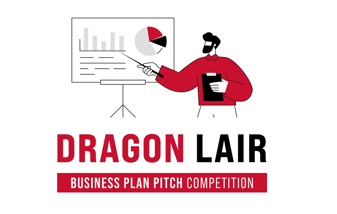 Dragon Lair Business Plan Pitch Competition graphic